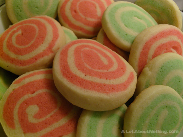 Peppermint Swirl Cookies