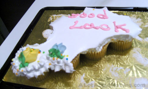 My Good Luck Cupcake Cake