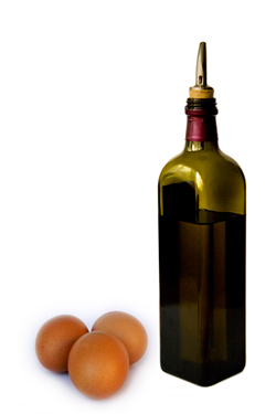 EVOO and eggs