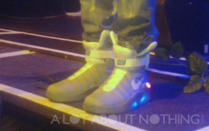 Bobby V's Nike Mag Sneakers